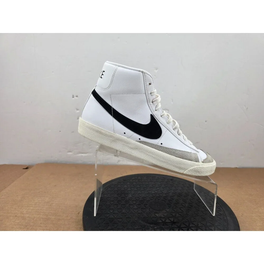 Nike Blazer Mid '77 Vintage High Top White Sneakers (BQ6806-100)  M US9.5/W US11